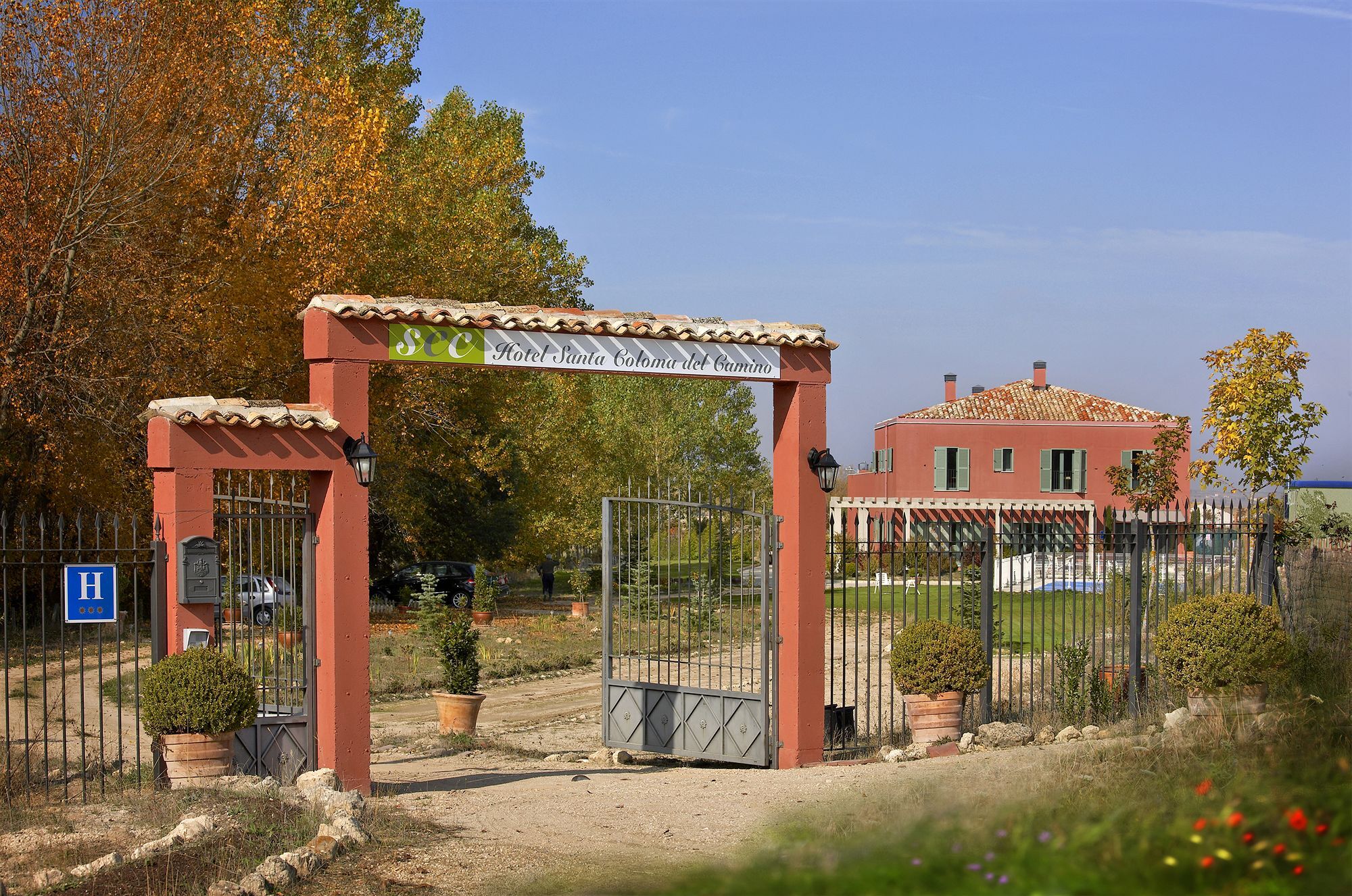 Hotel Santa Coloma Del Camino Olmillos de Sasamón Exteriér fotografie